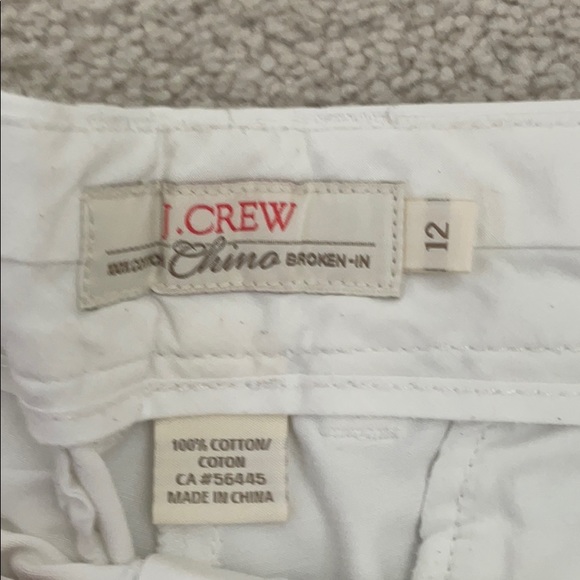 J Crew White Shorts - Picture 3 of 3